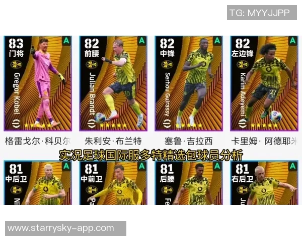 实况足球中那些令人期待的黑球明星球员盘点与实力全面解析